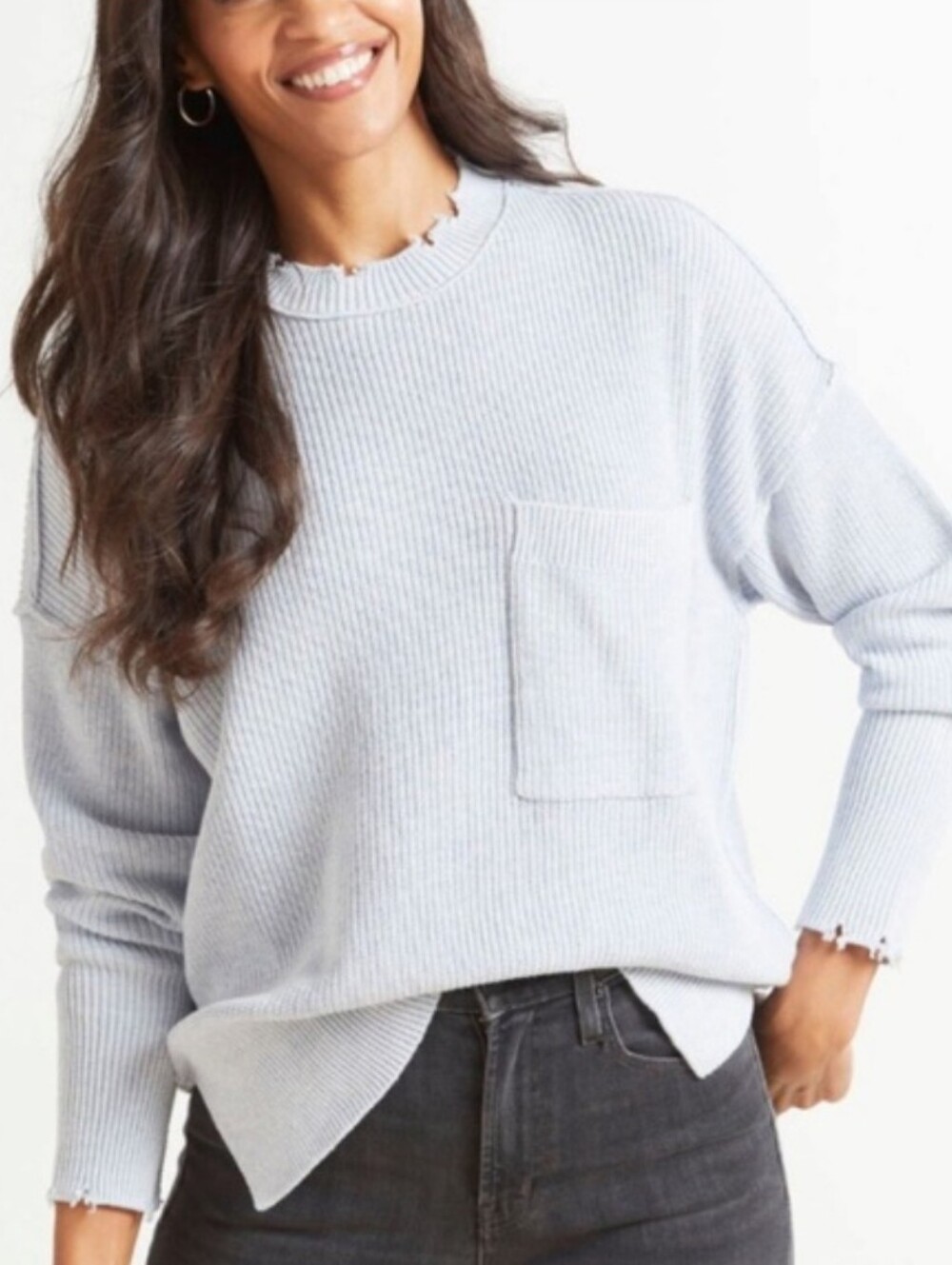 Pistola Darya Distresed Oversized Sweater